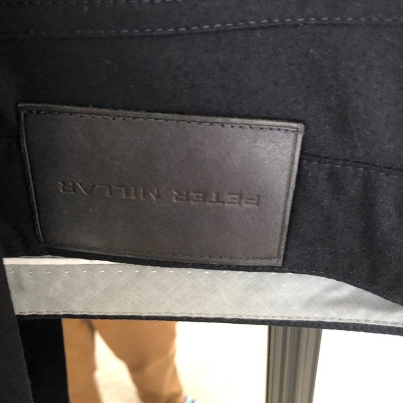 Peter Millar Collection Navy Wool 5 Pocket Pants 40x31 - Picture 4 of 9